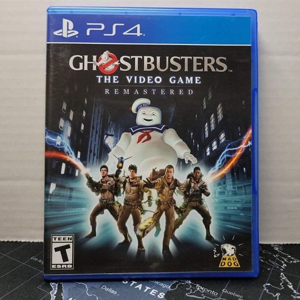 Ghostbusters The Video Game Remastered Edition for PlayStation 4 (PS4).